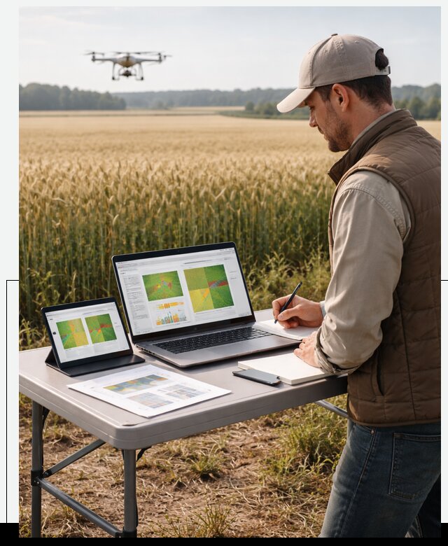 Система AI прогнозирования урожайности для точных агрономий в Асбесте
