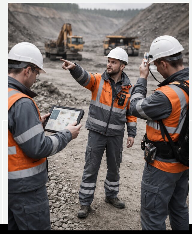 Система контроля персонала для горнодобывающей отрасли в Асбесте