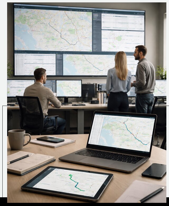 Трекинг грузов и Fleet Management, мониторинг автопарка в Асбесте