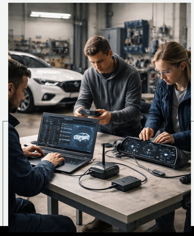 Разработка Connected Car и ПО для автопрома в Асбесте