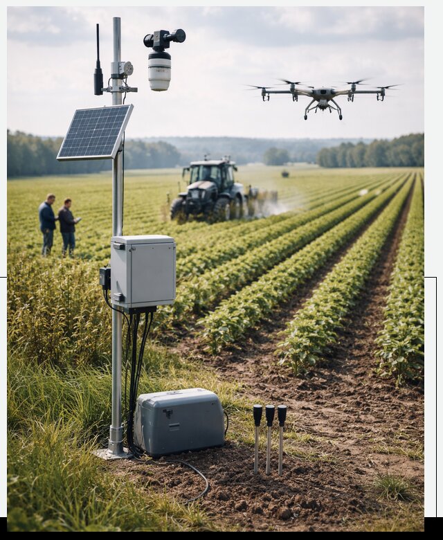 Разработка IoT мониторинга полей в Асбесте от 8591 р. | АвикейСбс