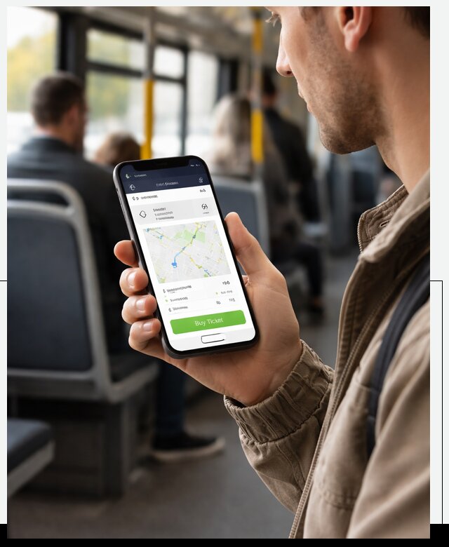 Мобильное приложение для пассажиров в Асбесте от 606420 р.|АвикейСбс